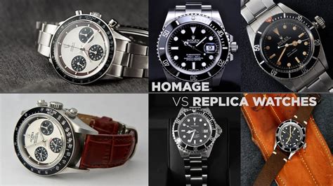 homage vs fake watch|homage watch.